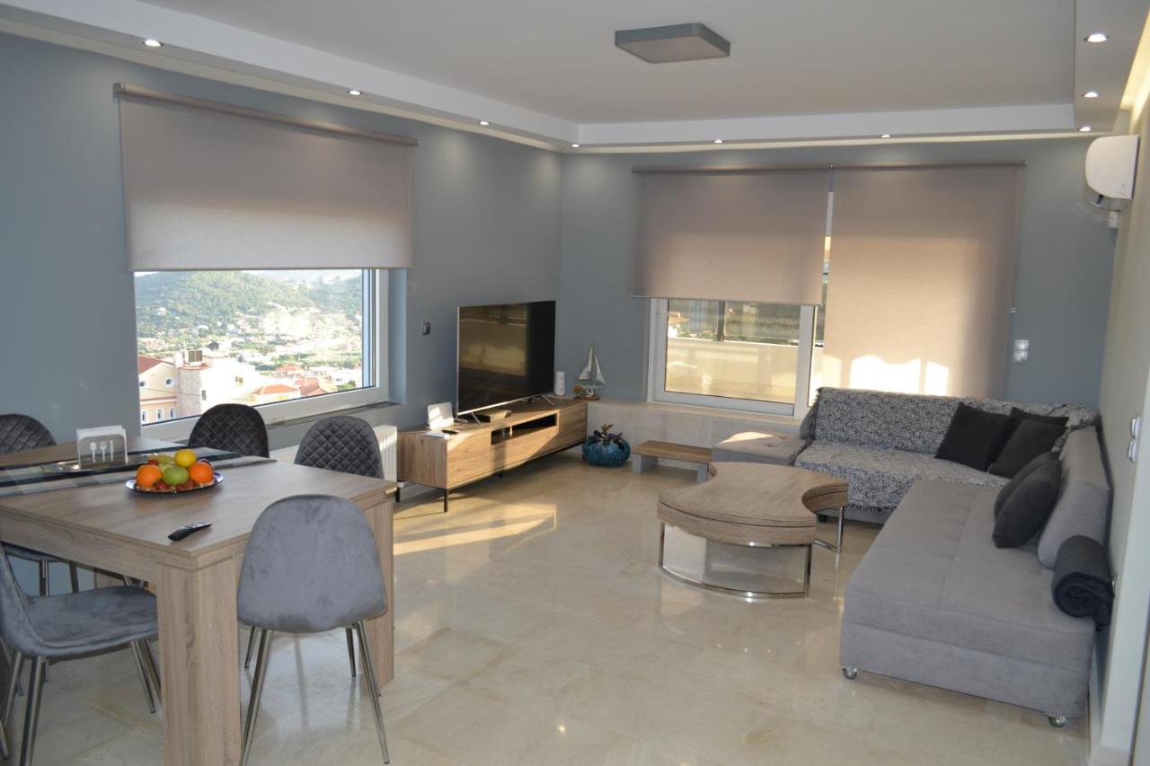 "Stergiou Luxury Apartments" Με Κοινη Πισινα Saronida エクステリア 写真