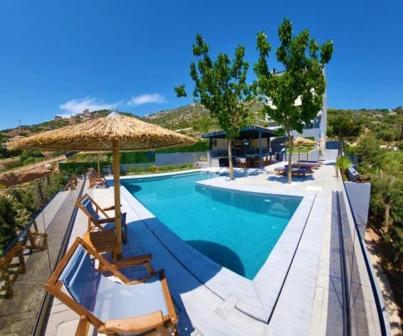 "Stergiou Luxury Apartments" Με Κοινη Πισινα Saronida エクステリア 写真