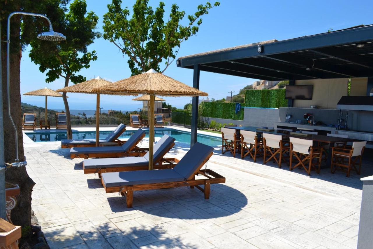 "Stergiou Luxury Apartments" Με Κοινη Πισινα Saronida エクステリア 写真