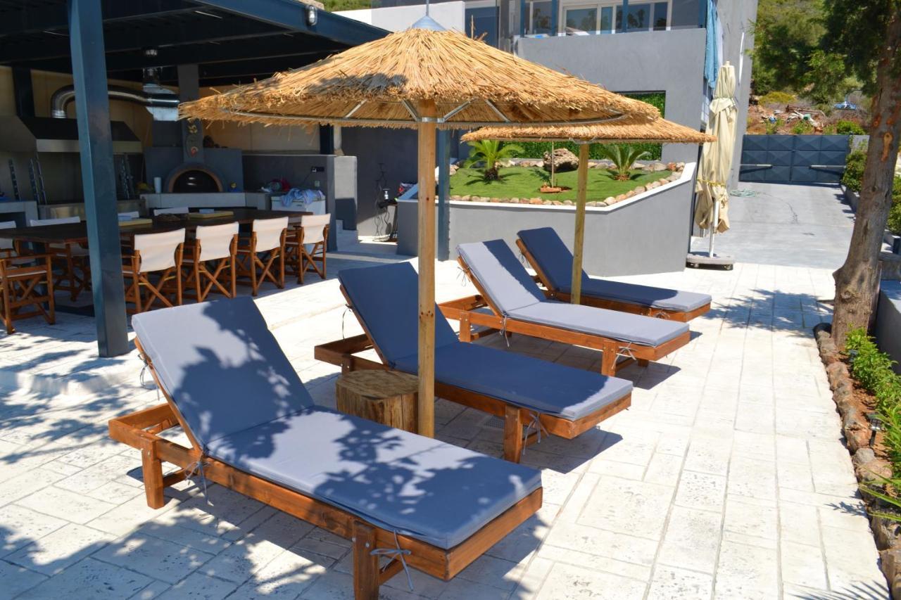 "Stergiou Luxury Apartments" Με Κοινη Πισινα Saronida エクステリア 写真