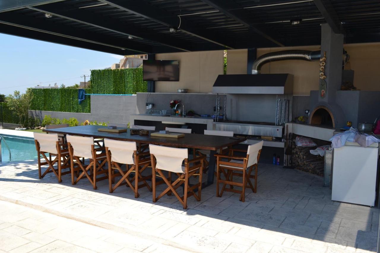 "Stergiou Luxury Apartments" Με Κοινη Πισινα Saronida エクステリア 写真
