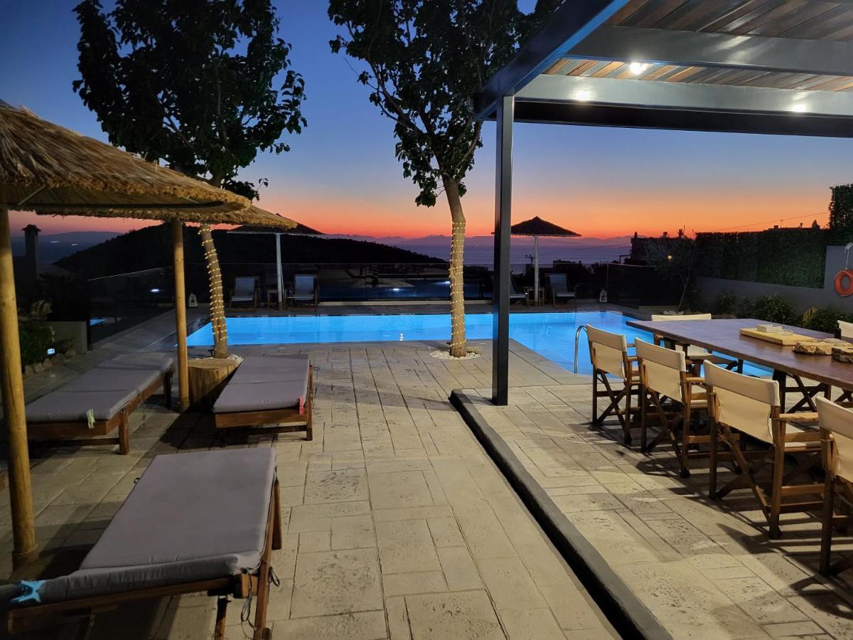 "Stergiou Luxury Apartments" Με Κοινη Πισινα Saronida エクステリア 写真